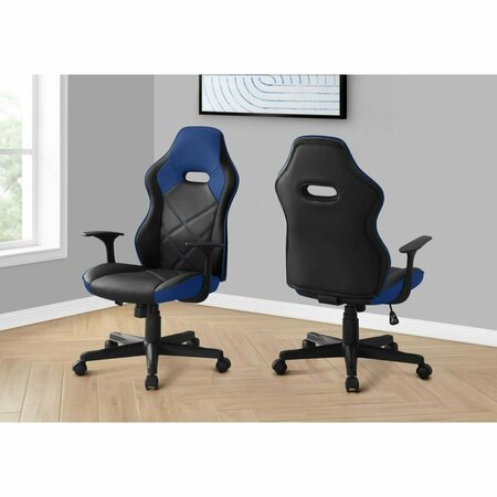 DAPHNES DINNETTE Gaming & Office Chair Black & Blue DA3072189